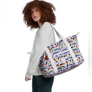 Kipling Tote Bag Art Lightweight Large Weekender Travel Handbag